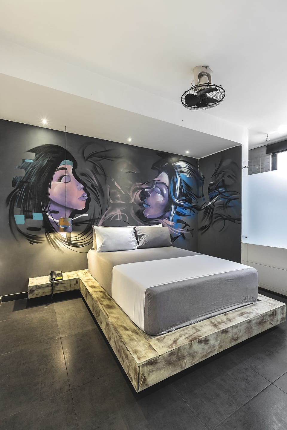 Individually decorated, desk, free WiFi, bed sheets