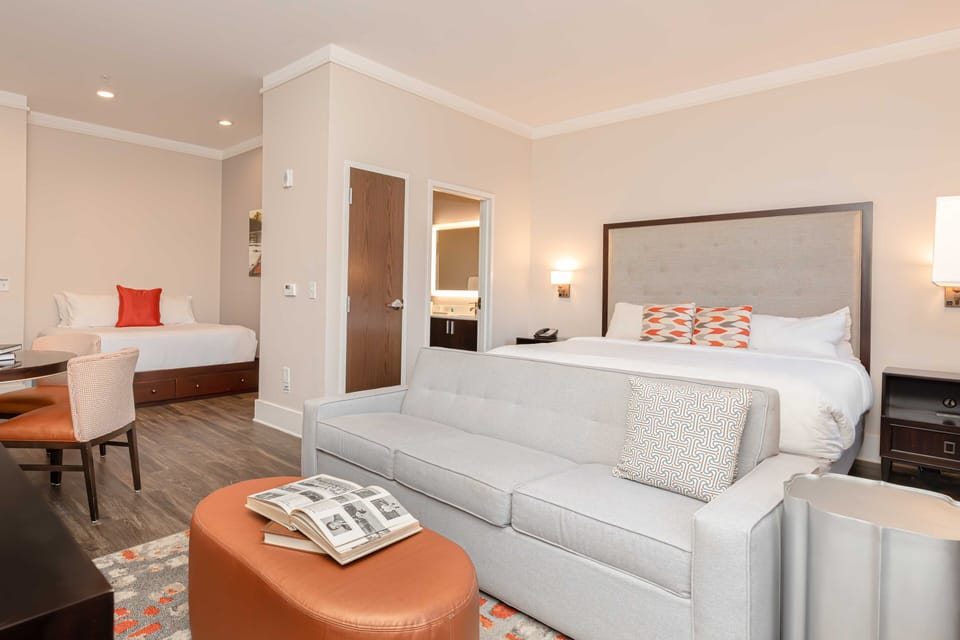 In-room safe, desk, blackout drapes, iron/ironing board