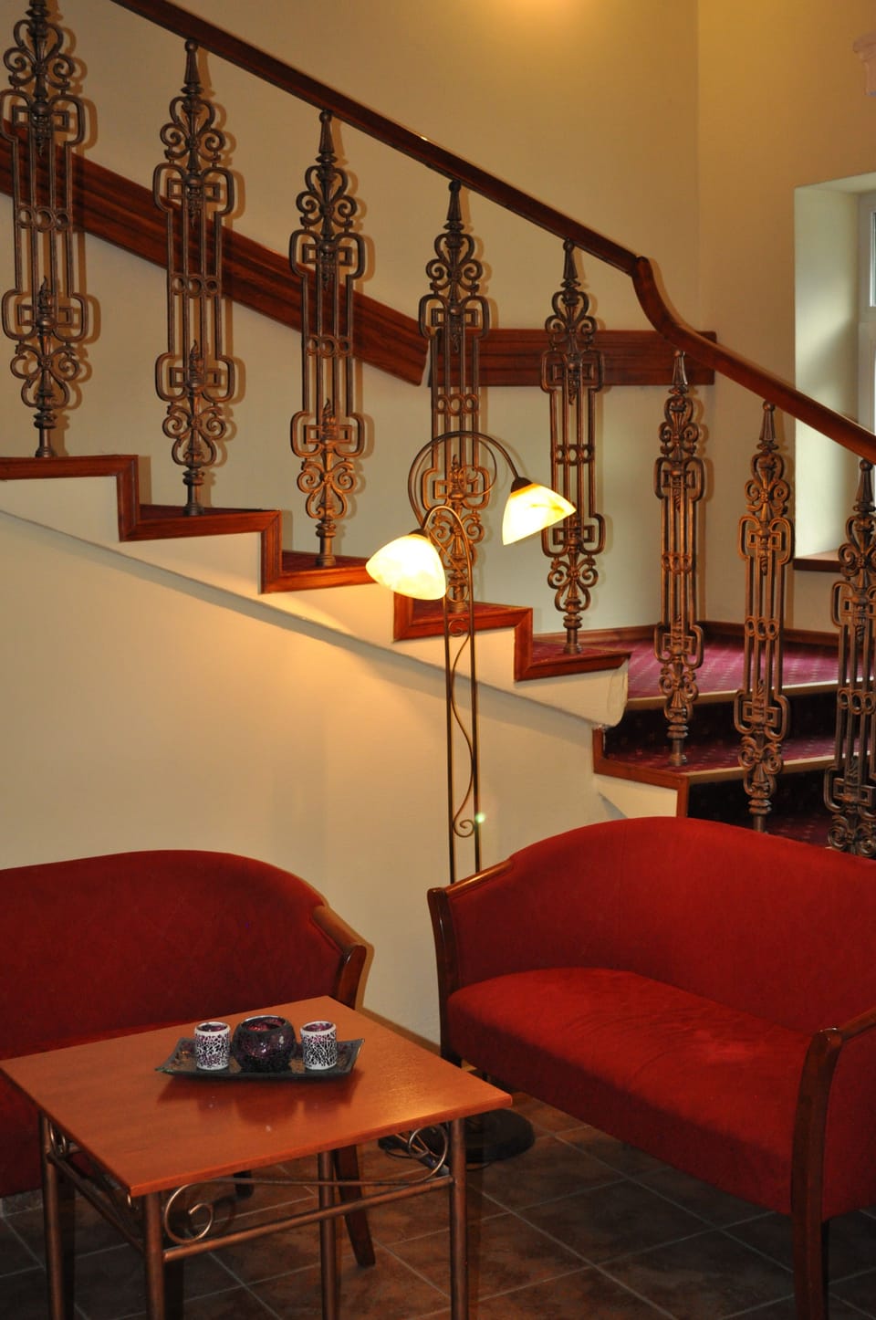 Interior entrance
