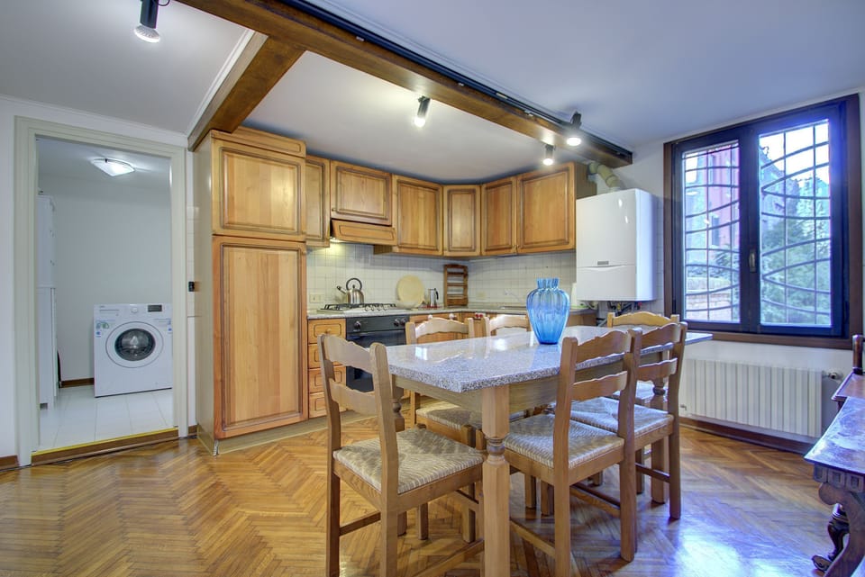Apartment | Private kitchen | Fridge, microwave, stovetop, dishwasher