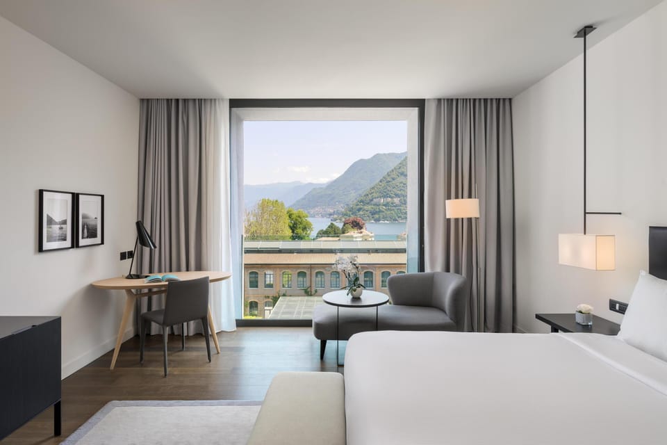 Premium Room, 1 King Bed, Lake View | Down comforters, in-room safe, individually furnished, desk