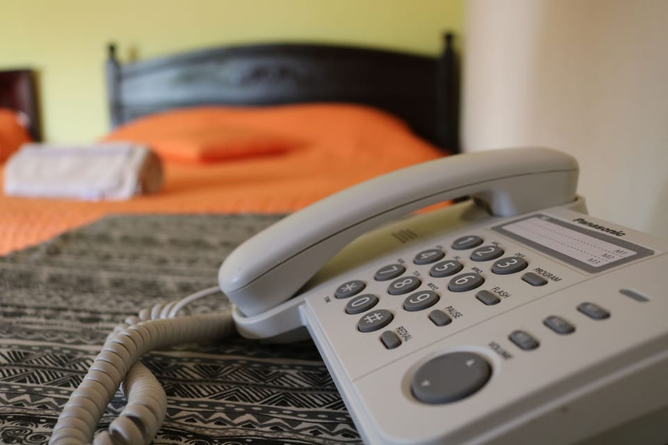 Twin Room, 2 Double Beds | Room amenity