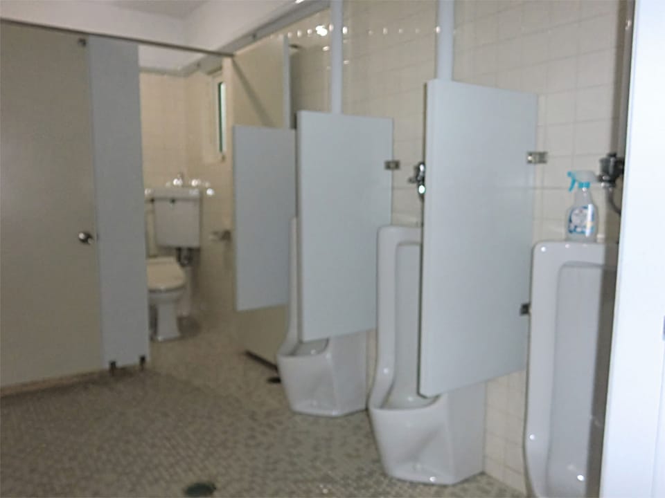 Separate tub and shower, spring water tub, designer toiletries