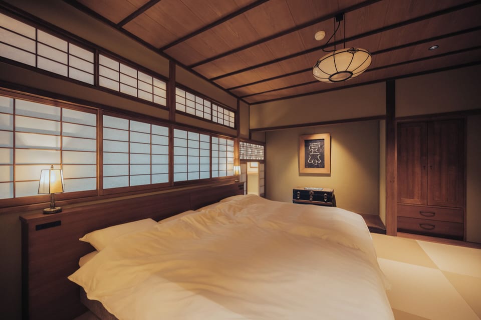 Standard Room (特別室離れ庭＆露天風呂付　「考槃居」) | Down comforters, minibar, in-room safe, desk