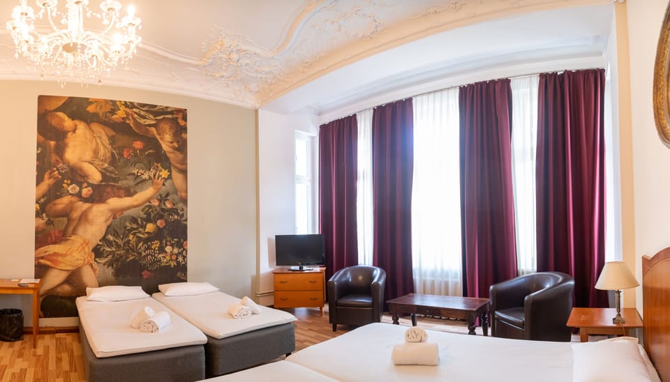Premium bedding, in-room safe, desk, soundproofing