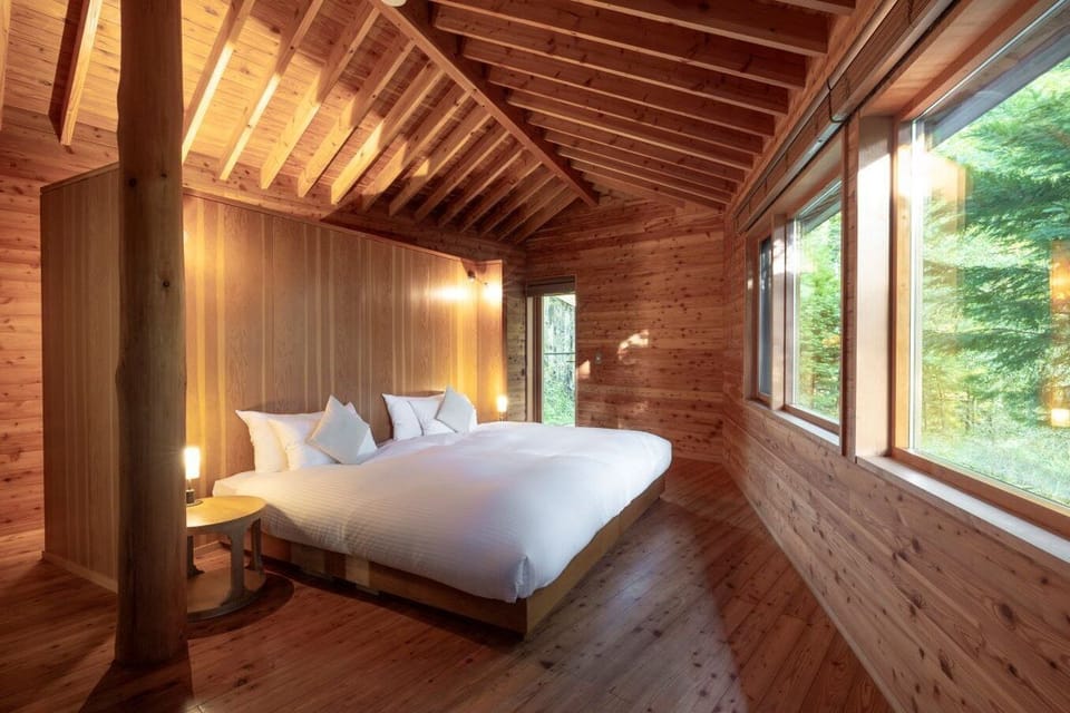 Private hot spring Suite room, Non Smoking (2 beds) [Yuragi] | 1 bedroom, premium bedding, down comforters, memory foam beds