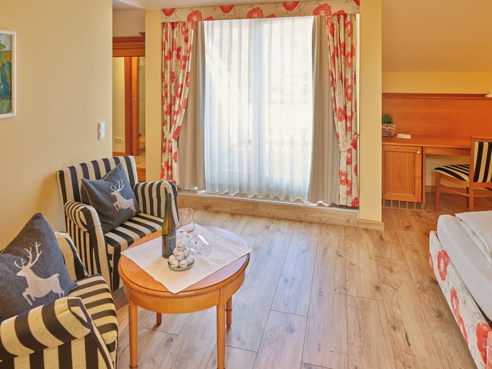 Deluxe Room (Comfort) | Living area | Flat-screen TV
