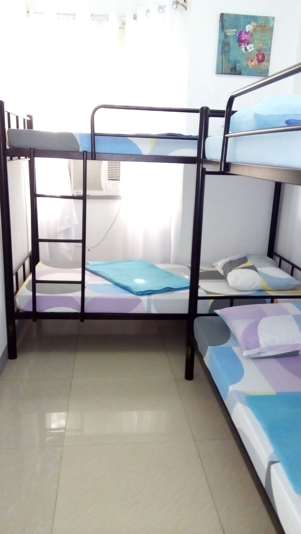 Room for 4, Shared Bathroom | In-room safe, desk, bed sheets