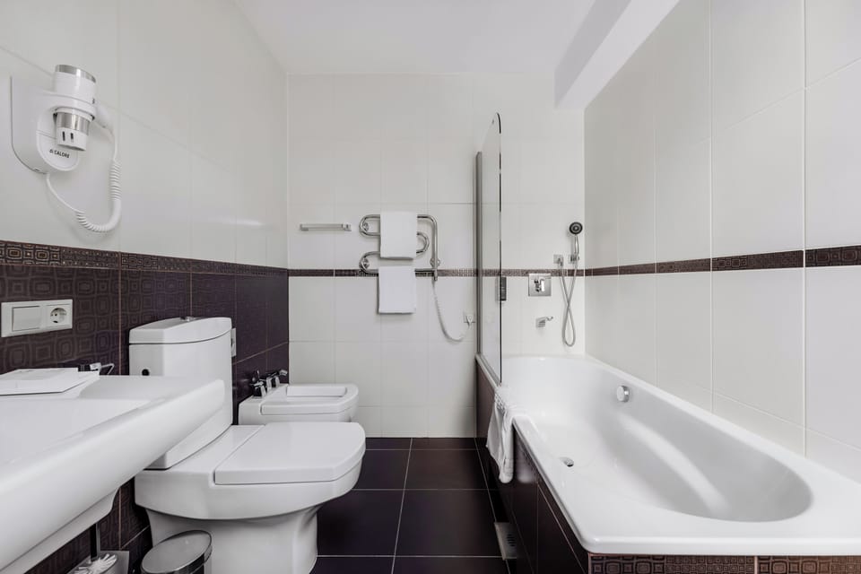 Luxury Suite | Bathroom | Free toiletries, towels