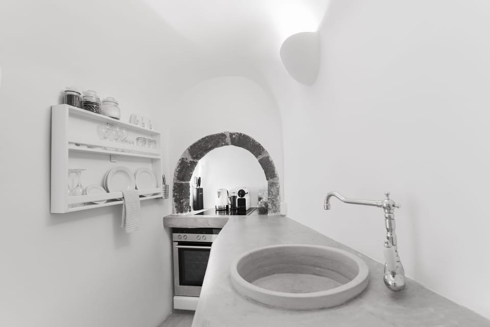 Suite, Private Bathroom, Sea View (Anemi Lovers House) | Private kitchen | Espresso maker, coffee/tea maker