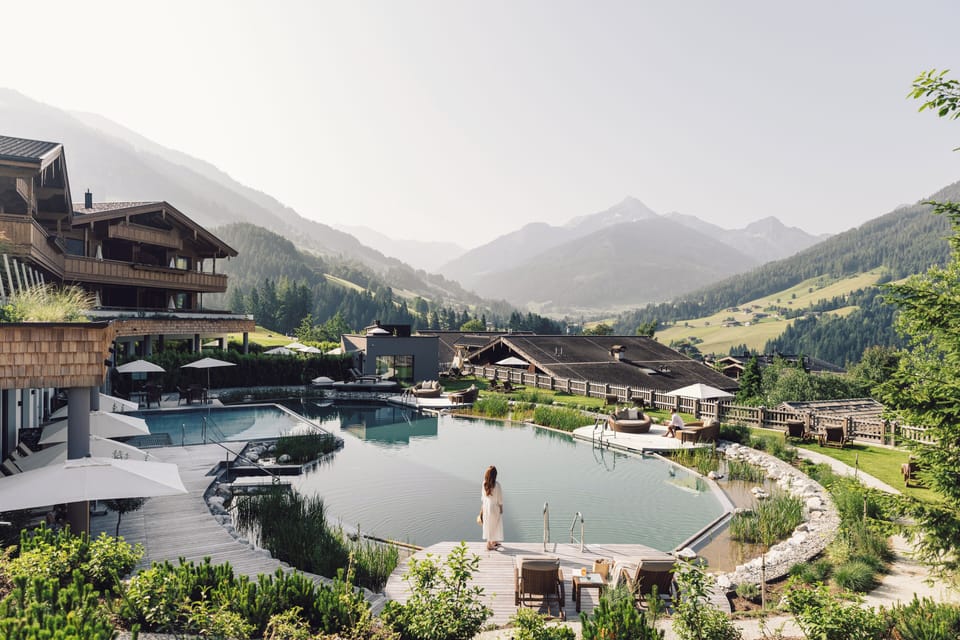 Indoor pool, outdoor pool, sun loungers