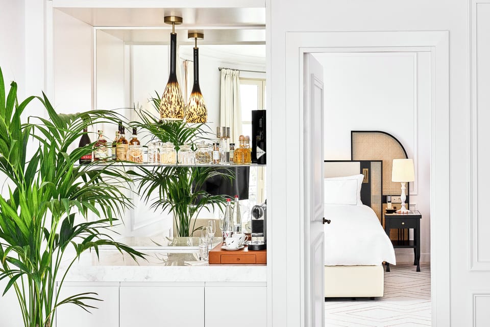 Suite, 1 Bedroom, Sea View | Premium bedding, down comforters, free minibar items, in-room safe