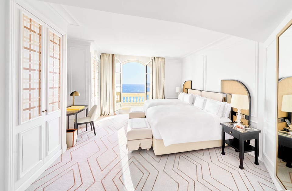 Premium Room, 2 Double Beds, Sea View | Premium bedding, down comforters, minibar (some free items)