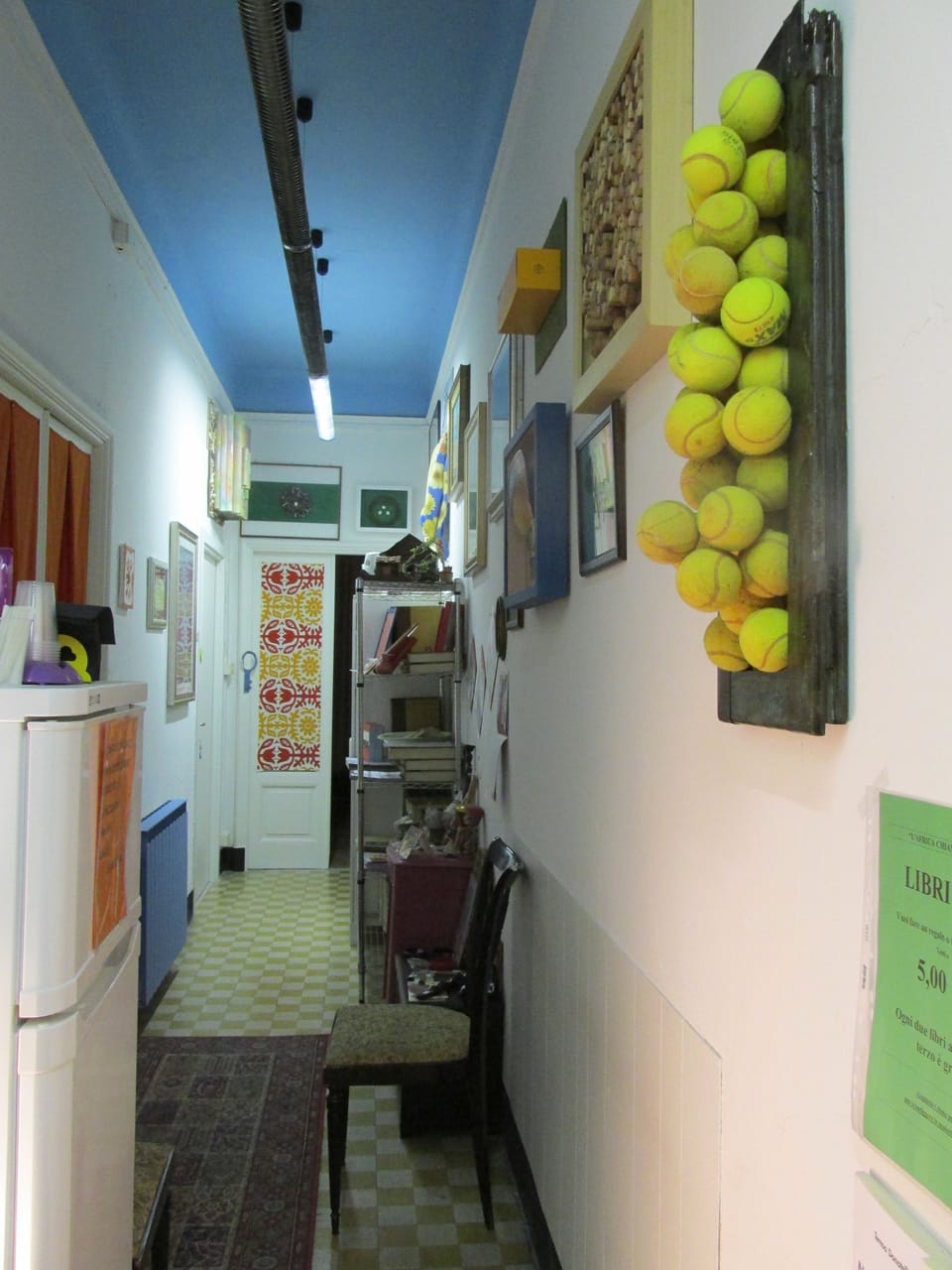 Interior entrance