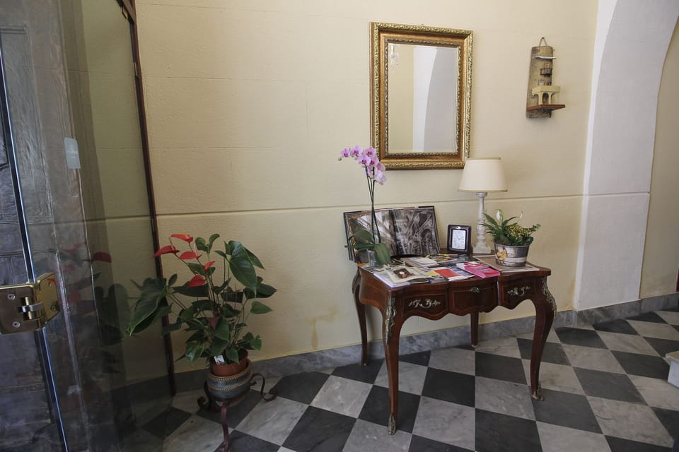 Interior entrance