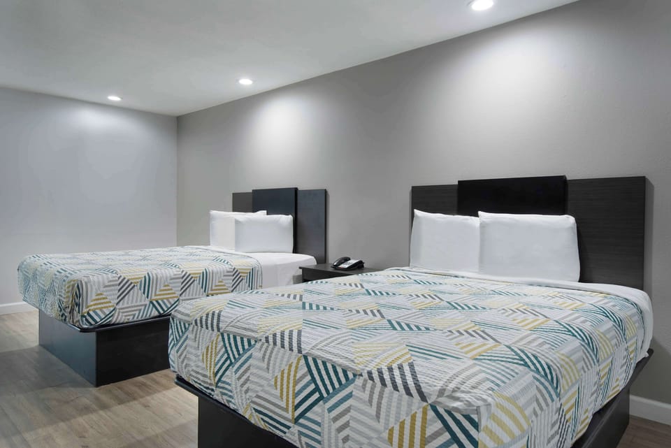 Desk, iron/ironing board