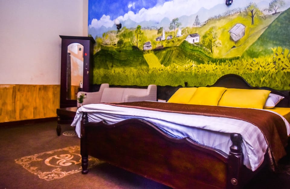 Deluxe Double or Twin Room, Balcony, Mountain View | Premium bedding, desk, iron/ironing board, free WiFi