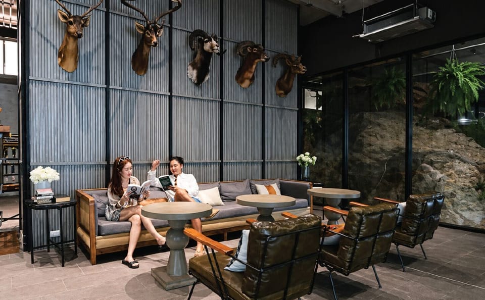 Lobby sitting area