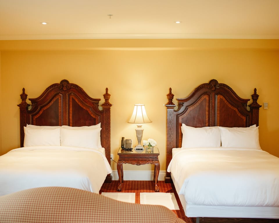 Premier Room, 2 Queen Beds | Frette Italian sheets, premium bedding, pillowtop beds, minibar