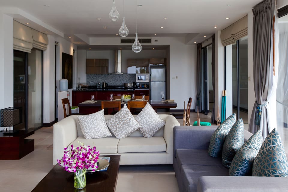 3 Bedroom Villa | Living area | Flat-screen TV, DVD player