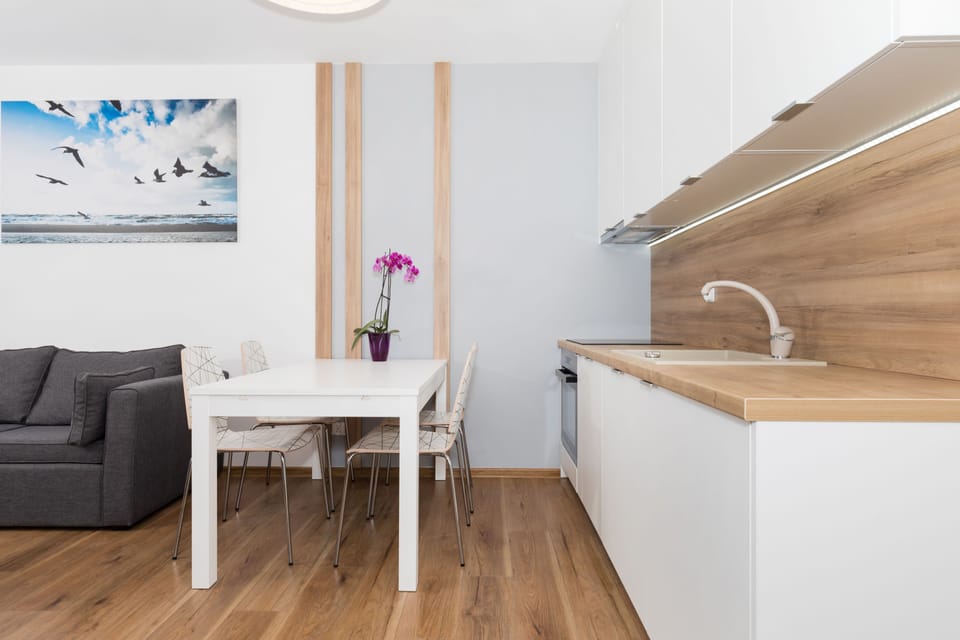 Apartment, 1 Bedroom | Living area | Flat-screen TV