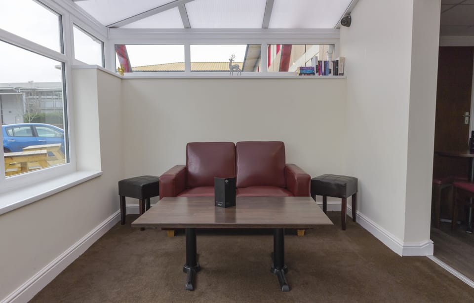 Lobby sitting area