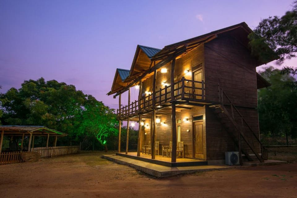 Front of property - evening/night