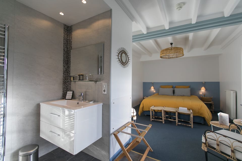 Room, Terrace (Moulin de l'Abbaye) | Minibar, in-room safe, individually furnished, free WiFi