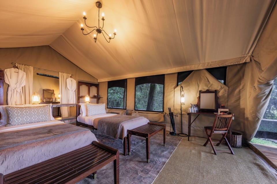 Luxury Tent | In-room safe, cribs (free), bed sheets