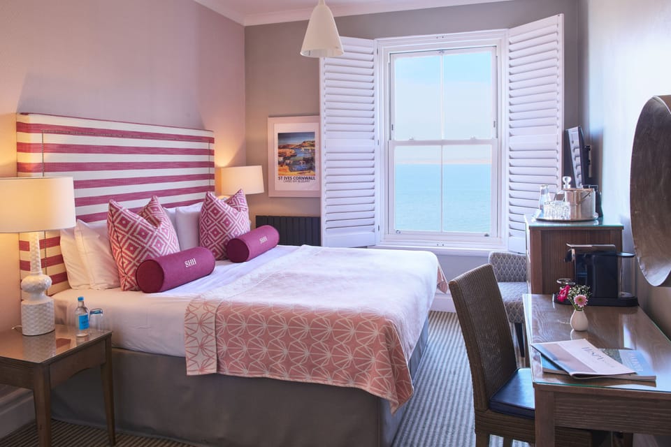 1 bedroom, desk, laptop workspace, iron/ironing board