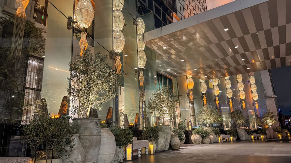 Front of property - evening/night