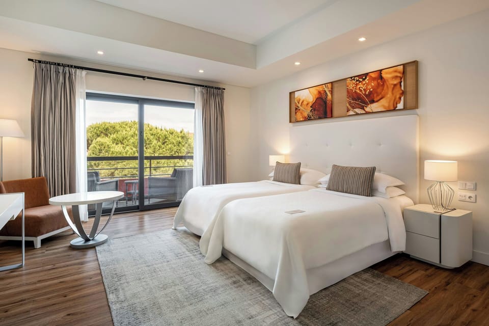 Premium Room, 2 Twin Beds, Resort View | Minibar, in-room safe, desk, blackout drapes