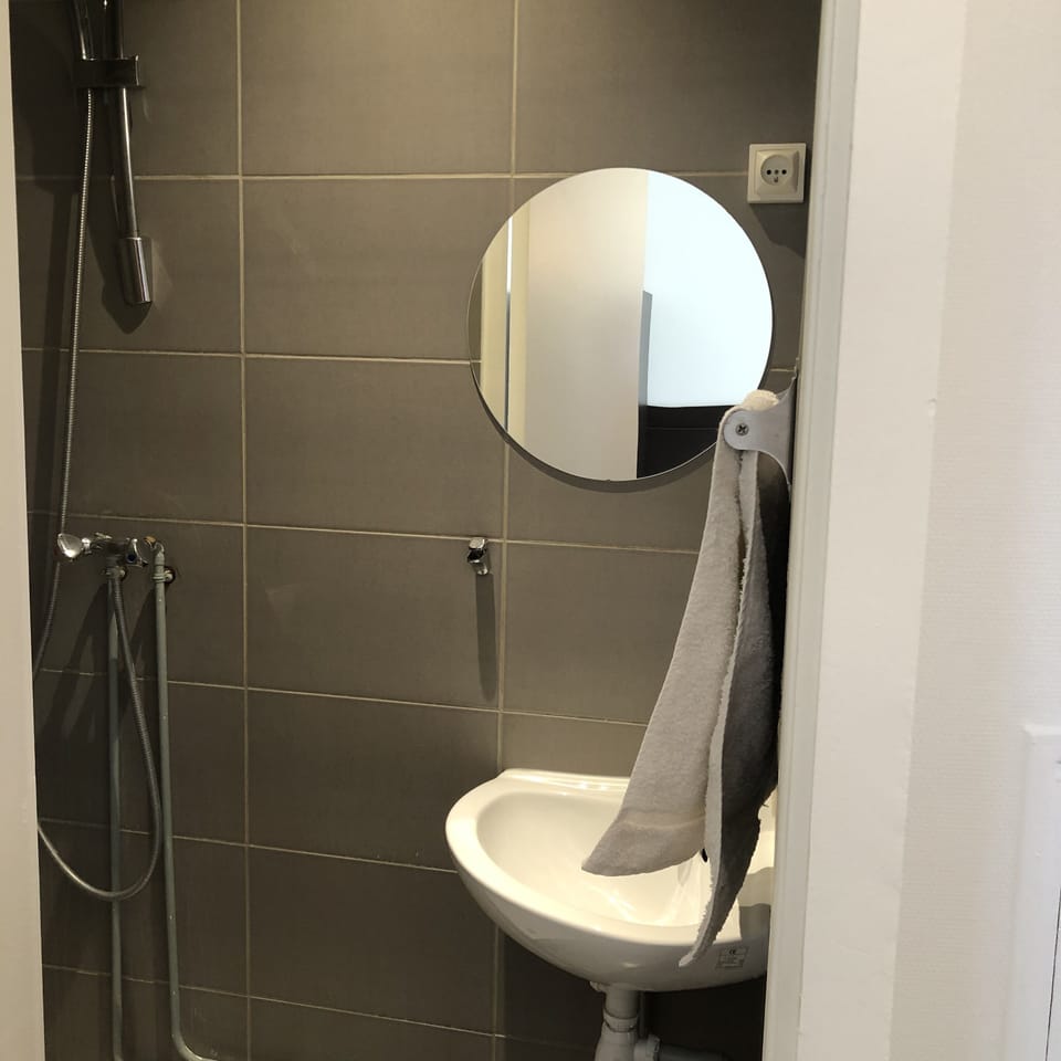 Standard Double Room | Bathroom | Shower, towels