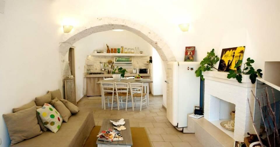 Apartment, 2 Bedrooms, Annex Building (Trullo indipendente) | Living room | LCD TV