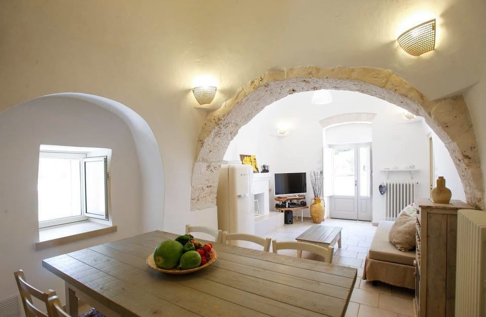 Apartment, 2 Bedrooms, Annex Building (Trullo indipendente) | Living room | LCD TV