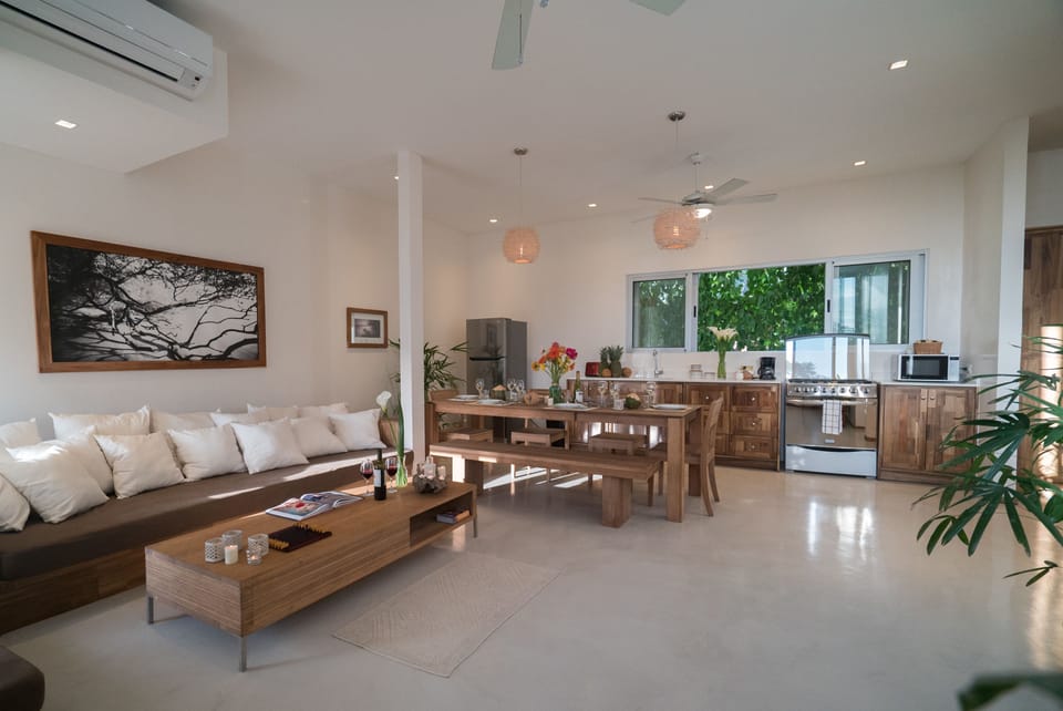 Marea - Deluxe Studio Suite, 2 Bedrooms | Living area | 40-inch flat-screen TV with cable channels, TV