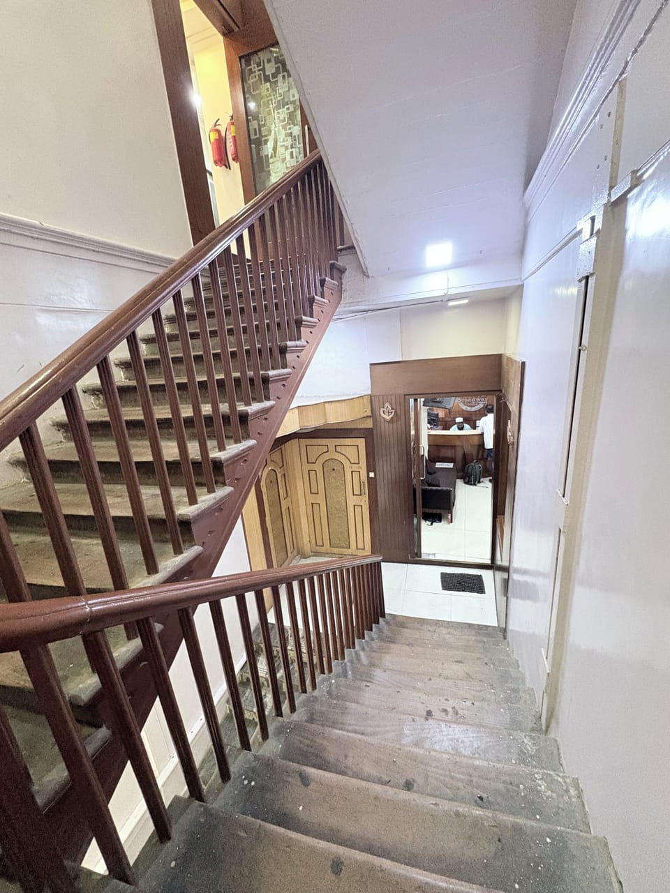 Interior entrance
