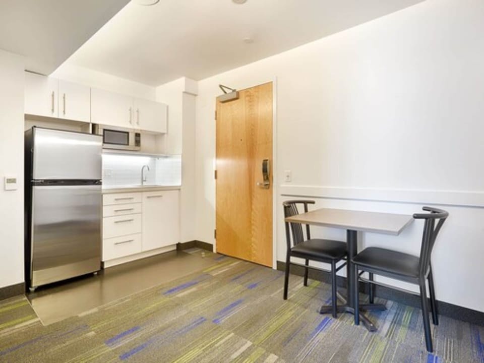 Suite, 2 Bedrooms, Non Smoking | Private kitchen | Full-size fridge, microwave
