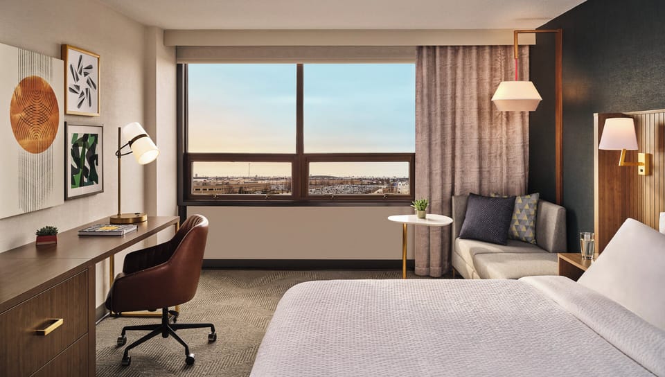 Pillowtop beds, individually furnished, desk, laptop workspace