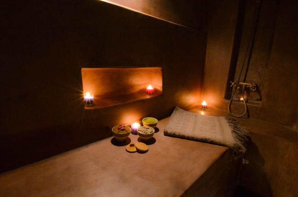 Turkish bath, body scrubs, manicures and pedicures