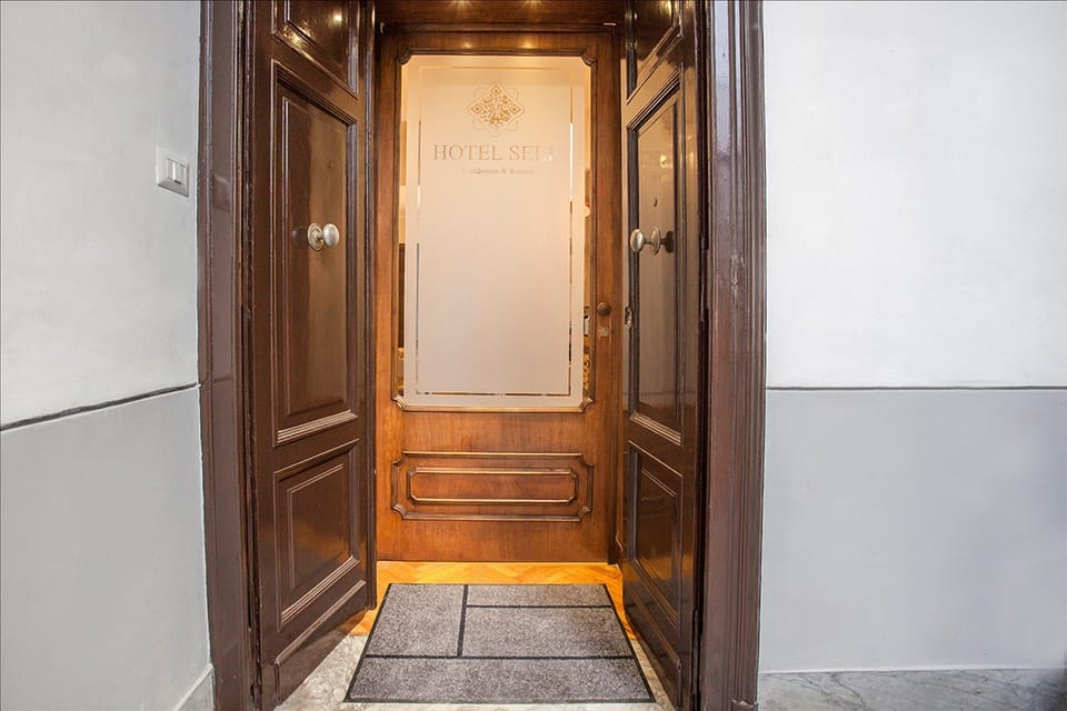 Interior entrance