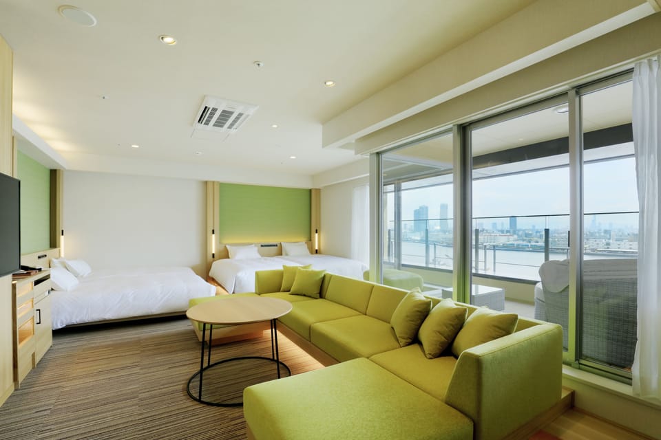 Suite Room with Open-air Bath, Non Smoking | Free WiFi, bed sheets
