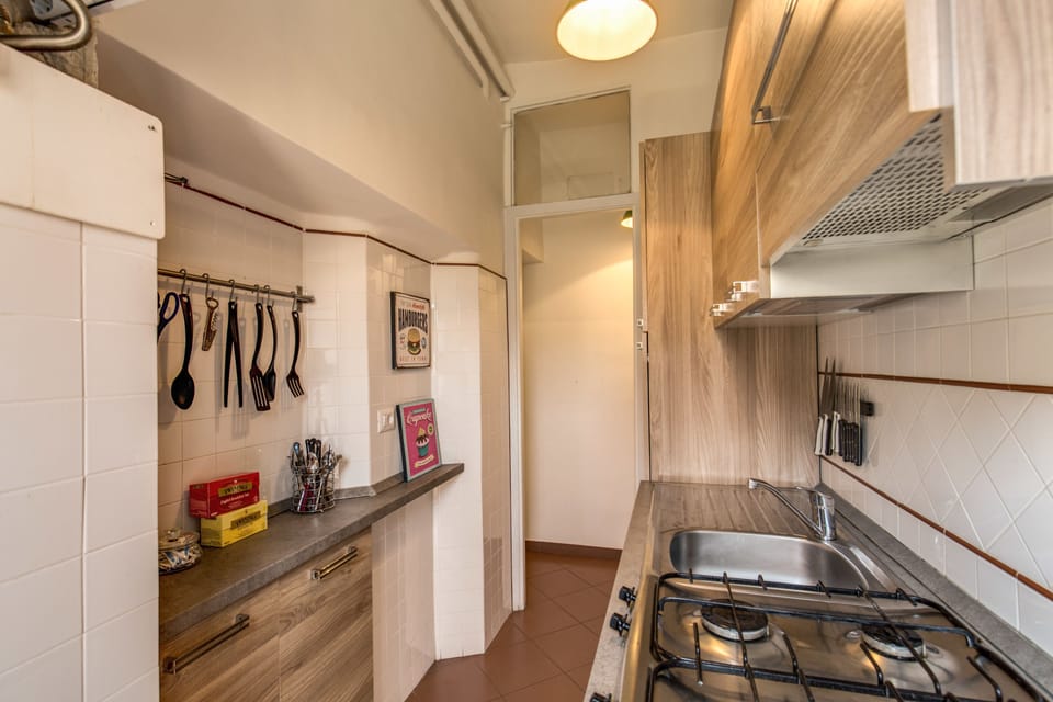 Superior Penthouse, 2 Bedrooms, City View | Private kitchen | Fridge, oven, stovetop, dishwasher
