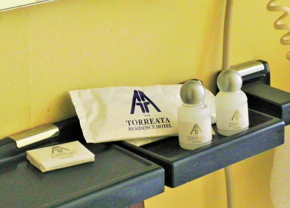 Shower, free toiletries, hair dryer, bidet