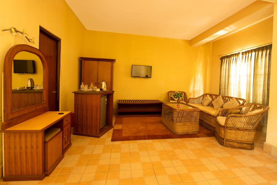 Superior Double or Twin Room | Living area | TV