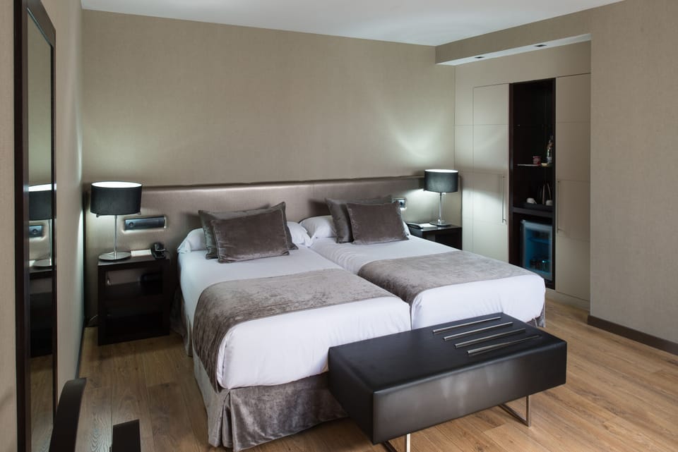 Minibar, in-room safe, desk, blackout drapes
