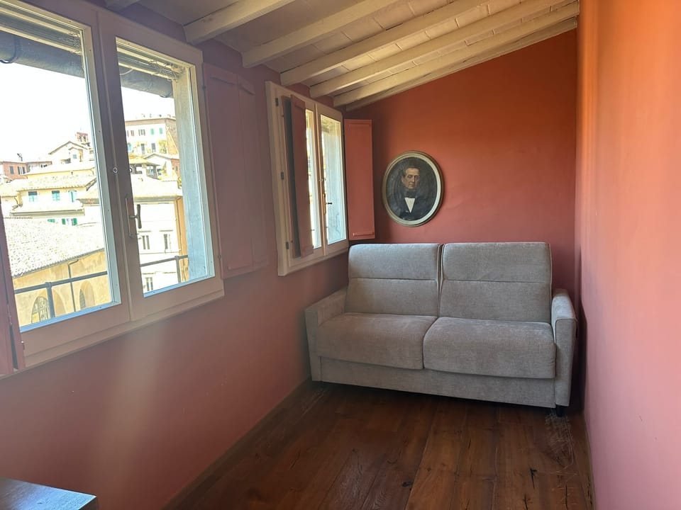 Panoramic Apartment, Multiple Beds, City View | Living area | LED TV
