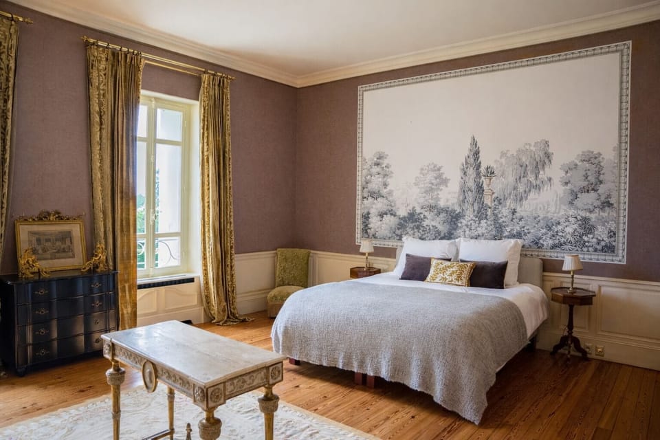 Deluxe Double Room, Ensuite, Garden View (Suite au Château )