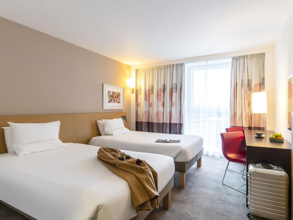Superior Room, 2 Twin Beds | Minibar, in-room safe, desk, laptop workspace