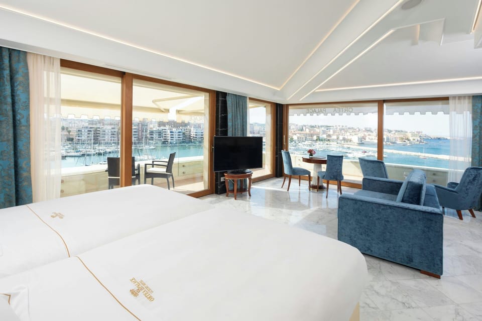 Signature Suite, 1 King Bed, Sea View (Balcony) | Premium bedding, minibar, in-room safe, individually decorated